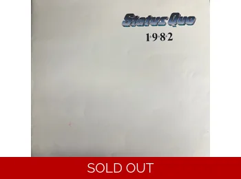 Status Quo – 1+9+8+2 = XX - MEGA RARE 1982 White Label Test Pressing In Custom Sleeve
